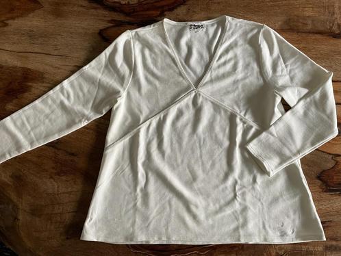 Kastopruiming nieuwstaat top BIMBA y LOLA maat M, Kleding | Dames, Tops, Zo goed als nieuw, Maat 38/40 (M), Wit, Verzenden