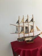 Modelschip van hoornbeen 60 cm 15,00 euro, Hobby en Vrije tijd, Modelbouw | Boten en Schepen, Ophalen of Verzenden, Zo goed als nieuw