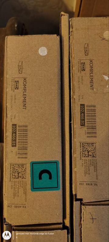 IKEA Komplement pax Lade met glazen front