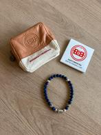 Buddha to Buddha donker blauwe kraal maat E, Ophalen of Verzenden, Zo goed als nieuw, Blauw, Armband