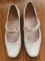 Witte leren schoenen van Gabor maat 39, Wit, Gabor, Ophalen of Verzenden, Sneakers of Gympen