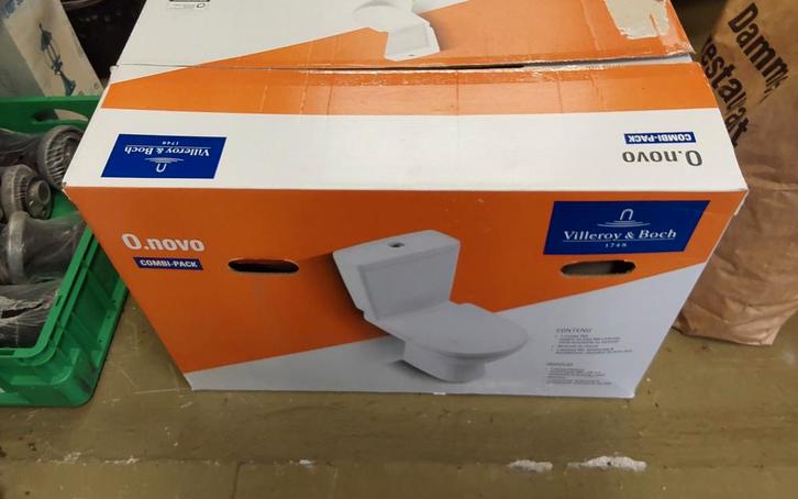 Villeroy & Boch O.novo duoblok toilet, Doe-het-zelf en Verbouw, Sanitair, Nieuw, Toilet, Ophalen