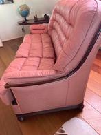 Roze bank, gratis, Ophalen, Gebruikt, Driepersoons, Leer