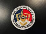 Patch RNLAF Fire & Resque Training Centre, Ophalen of Verzenden, Luchtmacht, Nederland, Embleem of Badge