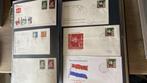 album met FDC's ,briefkaarten veel luchtvaart, Ophalen of Verzenden, Nederland
