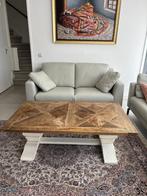 Klooster salontafel te koop—140x80X45 cm, Ophalen, Gebruikt, 100 tot 150 cm, Eikenhout