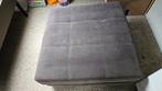 Antracietkleurige hocker/poef - 94x94x40 cm, Huis en Inrichting, Ophalen, Gebruikt, Vierkant, 75 tot 100 cm