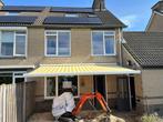 Knikarmscherm Ibiza Rainbow 5x3 Somfy motor + sensor, Tuin en Terras, Ophalen, 450 cm of meer, 150 tot 300 cm, Knikarmscherm