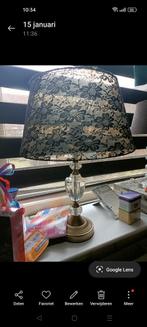 Mooie lampen met kanten kap, Ophalen, Zo goed als nieuw, 50 tot 75 cm
