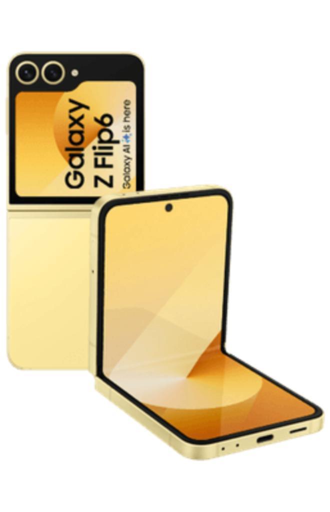 Samsung Galaxy Z flip 5 - Geel, Telecommunicatie, Mobiele telefoons | Toebehoren en Onderdelen, Nieuw, Samsung, Overige typen