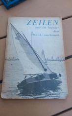 Oud boekje voor zeilen voor beginner, Ophalen of Verzenden, Zo goed als nieuw, Motorboot, Boek of Tijdschrift