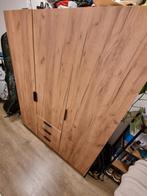 Kledingkast Jenslev Jysk (Eiken), Huis en Inrichting, Kasten | Kledingkasten, Ophalen, 100 tot 150 cm, Eikenhout, Zo goed als nieuw