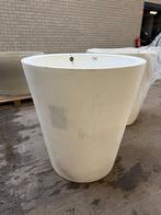 Elbo bloempot, Ophalen, 40 cm of meer, Rond, Aardewerk