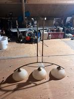 Hanglamp met 3 kelken, Ophalen, Gebruikt, Glas, Minder dan 50 cm