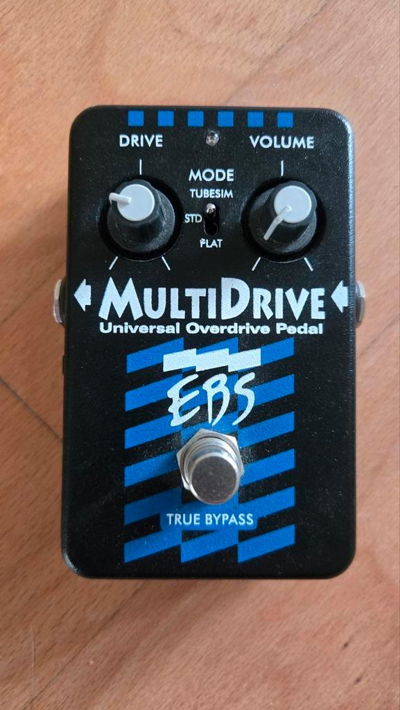 EBS MultiDrive distortion pedaal voor bas (en gitaar), Muziek en Instrumenten, Effecten, Zo goed als nieuw, Ophalen of Verzenden