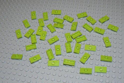 L367 Stenen 1x2 met 1 nop lime 40 st., Kinderen en Baby's, Speelgoed | Duplo en Lego, Nieuw, Lego, Losse stenen, Ophalen of Verzenden