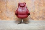 ZGANieuw Leolux Cream design relaxfauteuil + hocker, Huis en Inrichting, Fauteuils, Metaal, Leolux, Leolux, Design