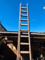 Houten ladder, stevig en betrouwbaar, Doe-het-zelf en Verbouw, Ladders en Trappen, Gebruikt, Ophalen of Verzenden