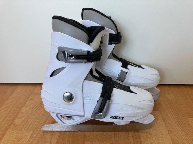Kinderschaatsen Roces MCK II, verstelbaar maat 30 - 35, Sport en Fitness, Schaatsen, Zo goed als nieuw, IJshockeyschaatsen, Overige merken