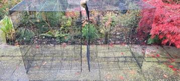 Dubbele vogelkooi, voliere, nu 80 euro beschikbaar voor biedingen