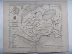 15 / Gaasterland met o.a. Balk  Sloten Zeldzame litho 1861, Ophalen of Verzenden