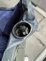 Elektrisch 2-persoons luchtbed, Caravans en Kamperen, Ophalen of Verzenden, Ingebouwde pomp, Gebruikt, 2-persoons