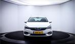 Opel Astra Sports Tourer 1.2Turbo ELEGANCE FULL LED | CARPLA, Auto's, Gebruikt, Zwart, 1199 cc, Leder en Stof