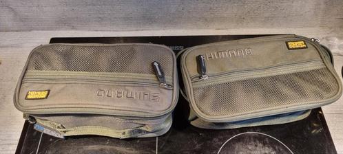 Shimano Compact Design Tasjes - Set van 2, Watersport en Boten, Hengelsport | Karpervissen, Zo goed als nieuw, Ophalen of Verzenden