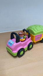 FisherPrice little people auto met caravan en figuur, Ophalen of Verzenden, Zo goed als nieuw