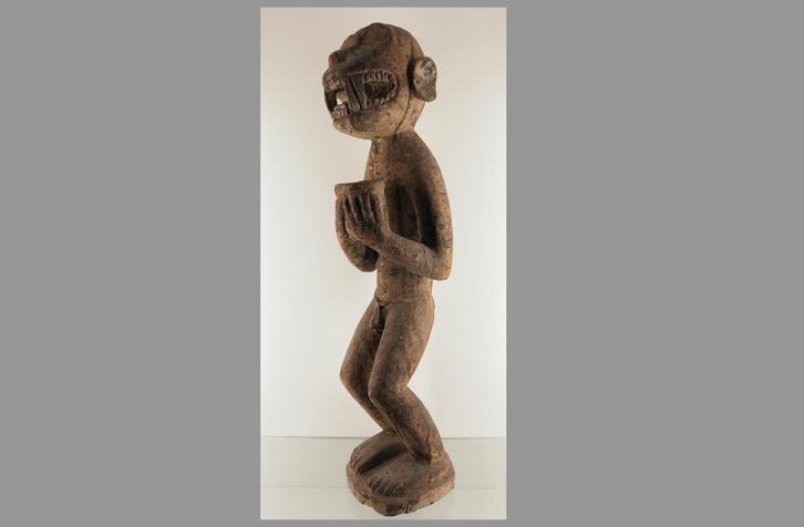 Div kunst oa Grote Gberke Baule Beeld Ivoorkust (170625-01), Antiek en Kunst, Kunst | Niet-Westerse kunst, Ophalen of Verzenden