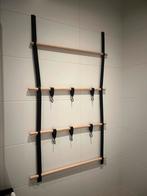 Wandrek of wandladder Handles and More incl 6 haken, Huis en Inrichting, Verzenden, Zo goed als nieuw, Minder dan 100 cm