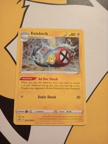 Eelektrik 060/196 beschikbaar voor biedingen