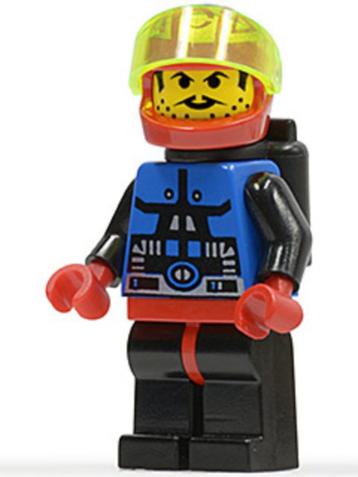 LEGO Minifig Poppetje Space Spyrius Chief sp040 beschikbaar voor biedingen