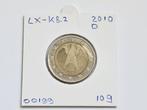 2-euromunt Duitsland (D) A 2010 Koers LX-K8.2, Ophalen of Verzenden, Duitsland, 2 euro, Losse munt