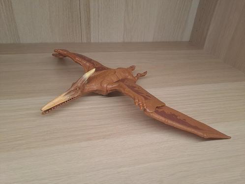 Jurassic World Primal Attack Pteranodon (elektrisch), Kinderen en Baby's, Speelgoed | Actiefiguren, Gebruikt, Ophalen of Verzenden
