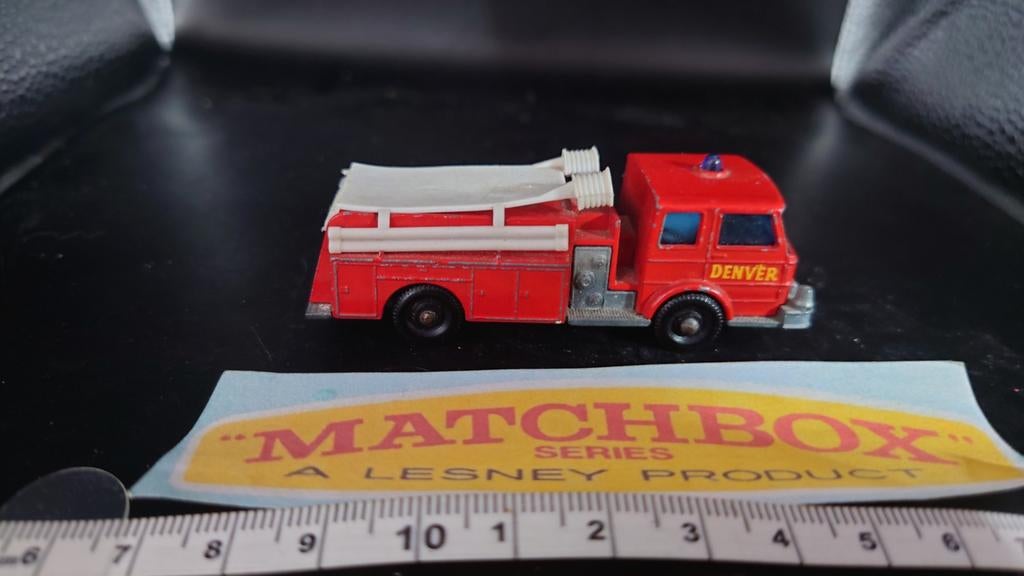 Lesney Matchbox nr.29 Fire Pumper Truck, Ophalen of Verzenden, Gebruikt, Bus of Vrachtwagen, Lesney