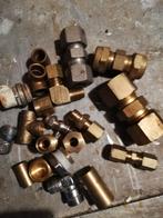 div nieuwe messing knel/soldeer koppelingen, Ophalen of Verzenden, Nieuw