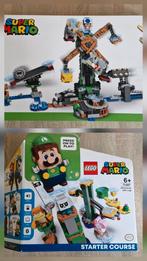 Lego Super Mario 71387 & 71390 - Luigi & Reznor, Ophalen of Verzenden, Zo goed als nieuw, Complete set, Lego