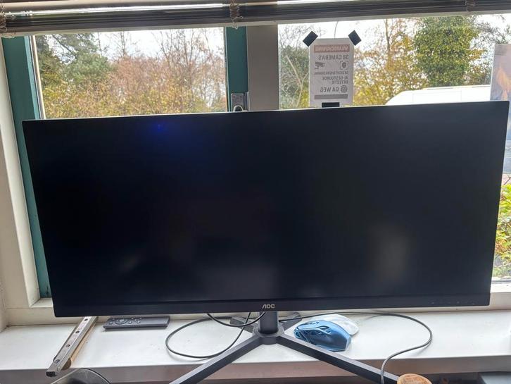 AOC 34 inch 1440p Gaming Monitor 144hz!, Computers en Software, Monitoren, Gebruikt, 101 t/m 150 Hz, HDMI, Gaming, Hoofdtelefoonaansluiting