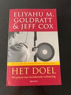 Het Doel - Eliyahu M. Goldratt & Jeff Cox, Ophalen of Verzenden, Zo goed als nieuw, Management
