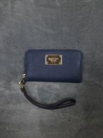 Michael Kors Portemonnee Tas Pasjeshouder Donkerblauw Rits, Sieraden, Tassen en Uiterlijk, Portemonnees, Overige merken, Blauw