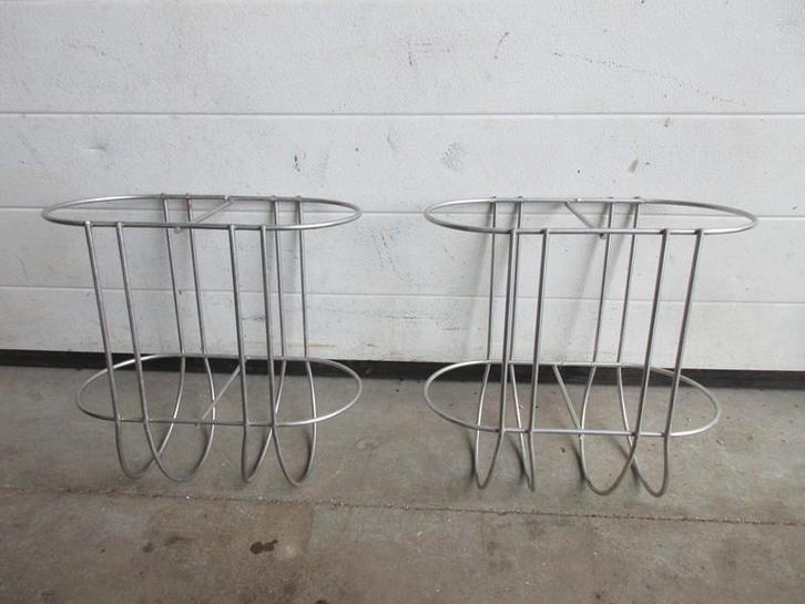 2x RVS fenderkorf (dubbele), Watersport en Boten, Accessoires en Onderhoud, Gebruikt, Overige typen, Ophalen