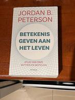 Jordan Peterson - Betekenis geven aan het leven, Ophalen of Verzenden, Zo goed als nieuw