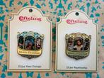 Efteling pin Klein Duimpje & Repelsteeltje 25 jaar, Ophalen of Verzenden, Nieuw, Button of Speldje