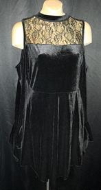 Super mooie nieuwe zwarte gothic / avond Jurk Maat XL/44, Kleding | Dames, Jurken, Ophalen of Verzenden, Nieuw, Maat 46/48 (XL) of groter