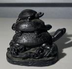 Feng Shui Stapel draken schildpadden, Antiek en Kunst, Kunst | Beelden en Houtsnijwerken, Ophalen of Verzenden
