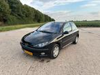 Peugeot 206 1.4 3D 2002 Zwart, Voorwielaandrijving, 4 cilinders, Zwart, Origineel Nederlands