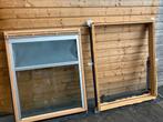 2 Velux Dakramen 105x140 + Rolgordijnen, Doe-het-zelf en Verbouw, Glas en Ramen, Ophalen