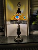 Nieuw: Mooie Tiffany stijl Mozaike Oosterse Tafellampen, Nieuw, Glas, Tiffany Mosaic, Ophalen of Verzenden