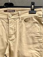 J236 Cambio maat 38=M 7/8e broek Piera jeans beige, Maat 38/40 (M), Cambio, Beige, Ophalen of Verzenden